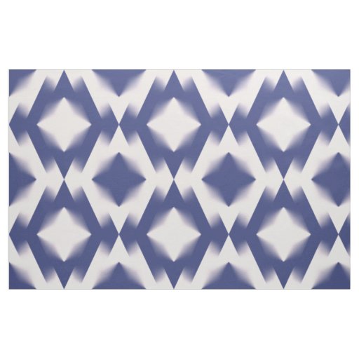 Navy Blue and Pink Diagonal Color Block Ombre Fabric