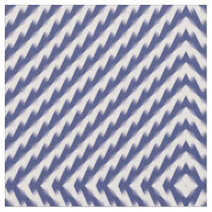 Navy Blue and Pink Diagonal Color Block Ombre Zig Fabric