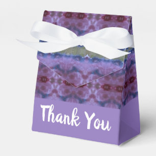 Navy Blue and Purple Favor Boxes
