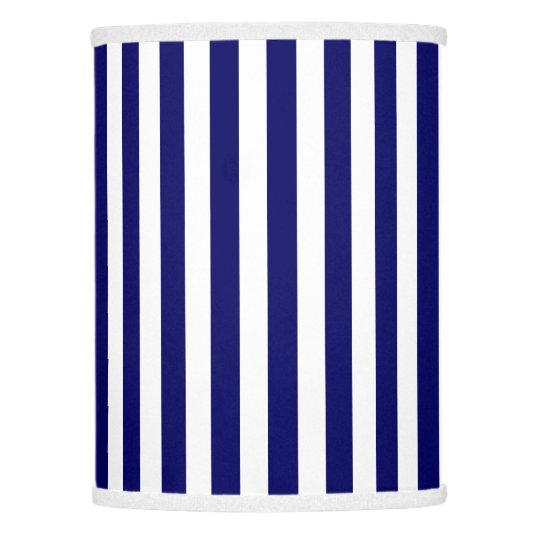 Navy Blue And White Candy Stripes Lamp Shade Navy Blue And White Candy Stripes Lamp Shade