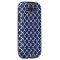 Navy Blue and White Quatrefoil Patterns