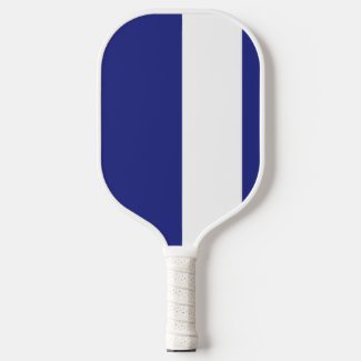 Navy blue and white stripes