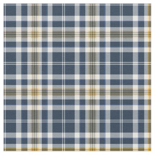 navy blue and yellow gold sporty plaid fabric | zazzle navy blue and yellow gold sporty plaid fabric | zazzle
