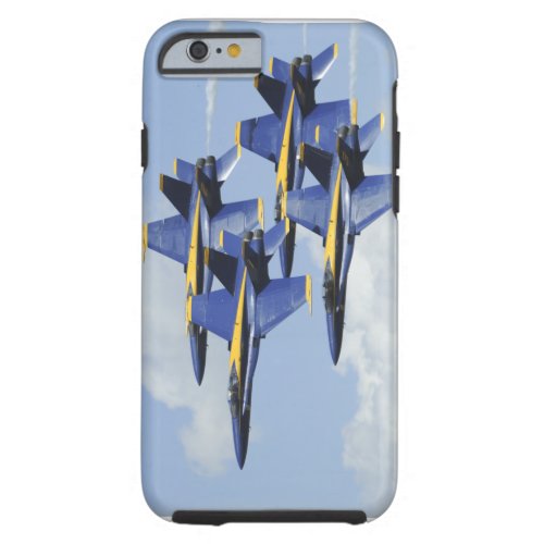 Navy Blue Angels Tough iPhone 6 Case
