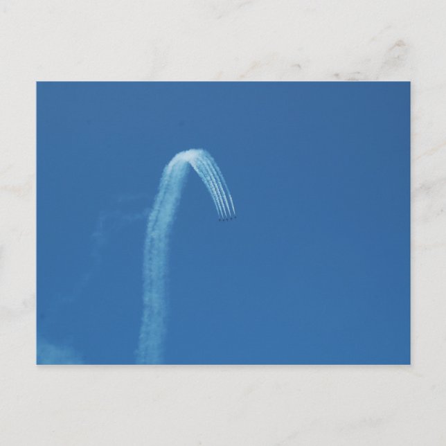 Navy Blue Angels in Cleveland - August 2008 Postcard (Front)