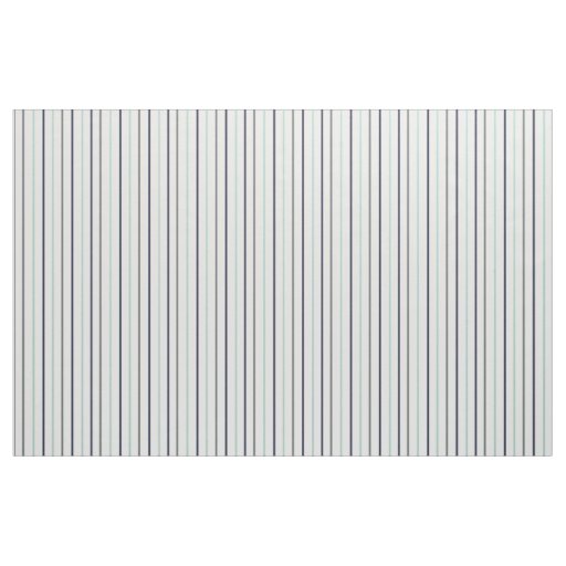 Navy Blue, Aqua, Charcoal Gray Stripes Striped Fabric