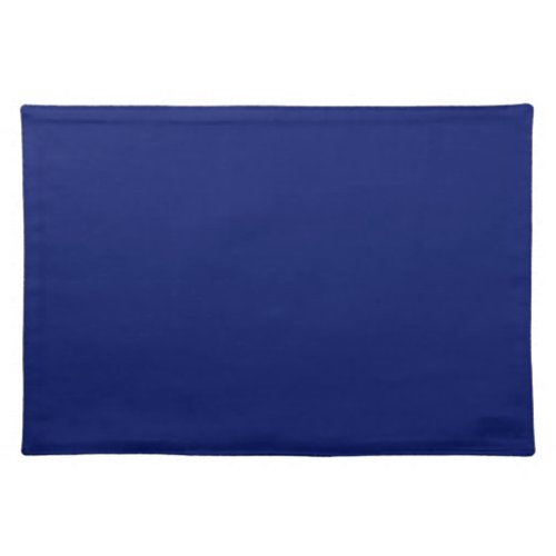 Navy Blue Background on a Placemat