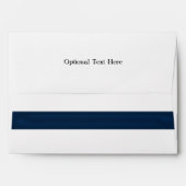 navy blue bow envelopes (Back (Top Flap))