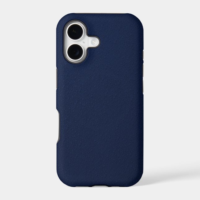 Navy Blue Bumpy Pattern Iphone Case (Back)