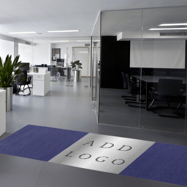 Navy blue business logo runner (Creator Uploaded)