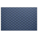 Navy Blue Buttons Fabric
