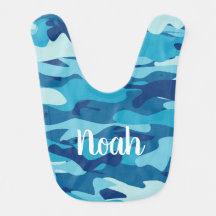 camouflage baby bibs