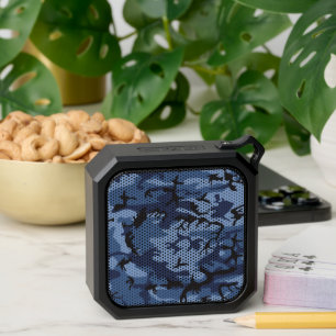 Navy Blue Camouflage, Military, Army Bluetooth Speaker