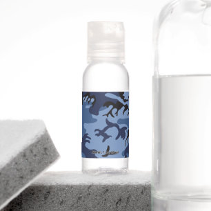 Navy Blue Camouflage, Military, Army Hand Sanitizer