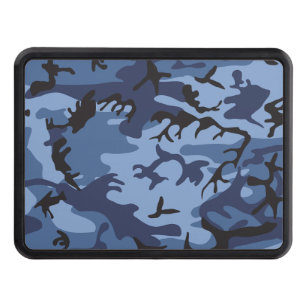 Navy Blue Camouflage, Military, Army Hitch Cover