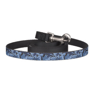 Navy Blue Camouflage, Military, Army Pet Leash