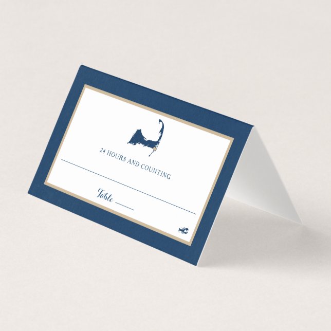 Navy Blue Chatham Cape Cod Wedding Seating (Front)