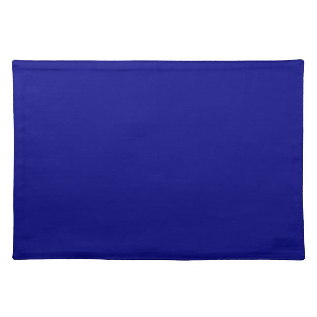 Navy Blue Cloth Placemat (Front)