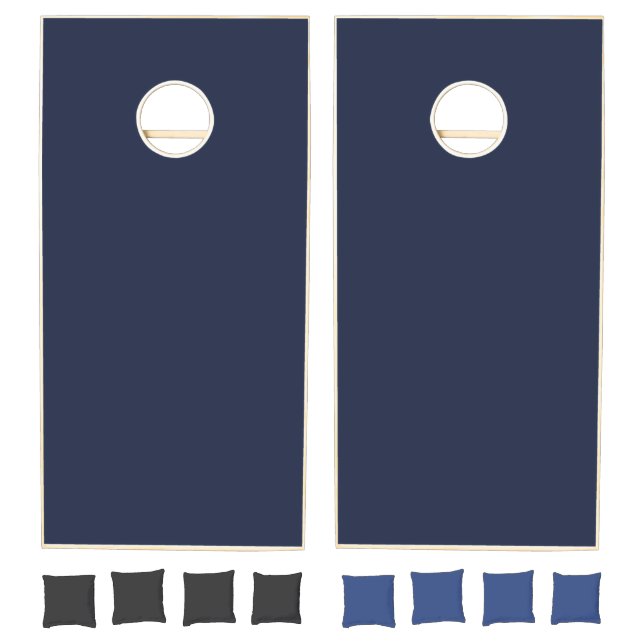 Navy Blue Cornhole Set (Set)