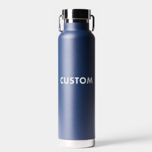 NAVY BLUE Custom Thermal Tumbler Blank 22oz - 32oz Water Bottle