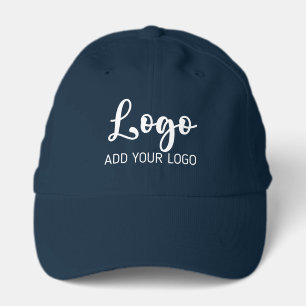 Navy Blue Customizable Business Logo High Quality Performance Cap