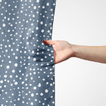 Navy Blue Dalmatian Spots, Dalmatian Dots, Dotted Scarf<br><div class="desc">Cute,  fun and adorable dalmatian spots pattern in navy blue and white color. Modern and trendy gift,  perfect for dalmatian lover in your life.</div>