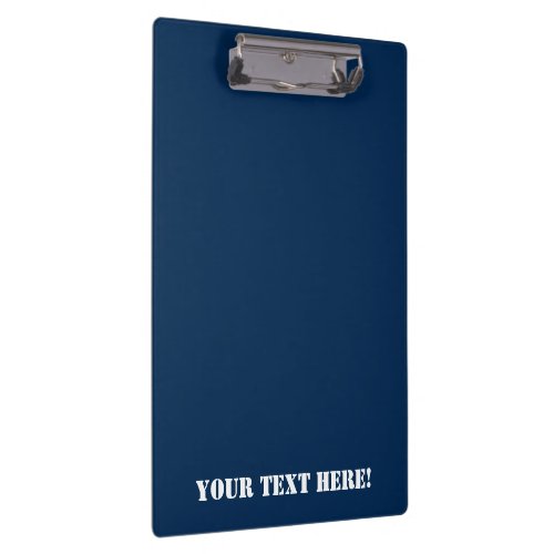 Navy Blue Digital Camo Camouflage Clipboard