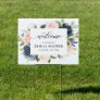 Navy Blue Dusty Blush Pink Bridal Shower Welcome S Sign