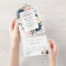 Navy Blue Dusty Blush Pink Floral Wedding  All In 