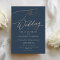 Navy Blue Elegant Gold The Wedding
