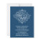 Navy Blue Elegant Sweet 16 Birthday Party