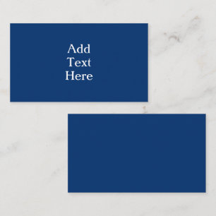 Navy Blue Enclosure Card