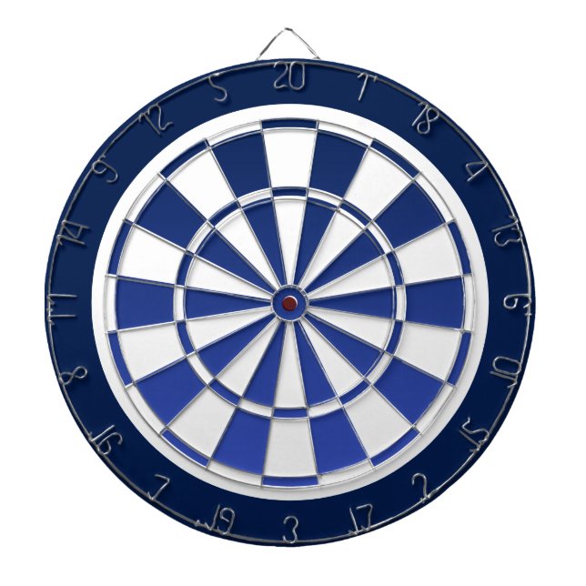 navy blue fade and white dartboard (Front)