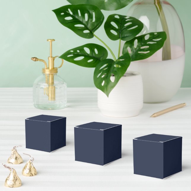 Navy Blue Favor Boxes (Multiple)
