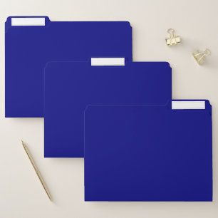 Navy Blue File Folder