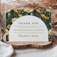 Navy Blue Floral Arch Elegant Wedding