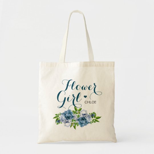 flower girl tote