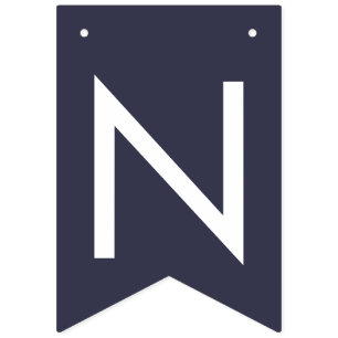 navy blue floral Ivory Rose wedding party BUNTING Bunting Flags