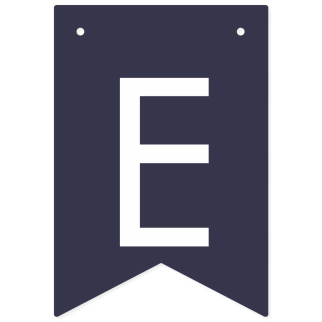 navy blue floral Ivory Rose wedding party BUNTING Flags (Fifteenth Flag)