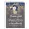 Navy Blue Floral Mason Jar Rustic Wedding