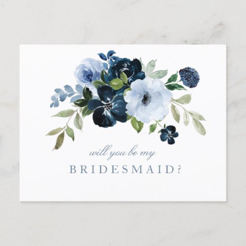 bridesmaid card