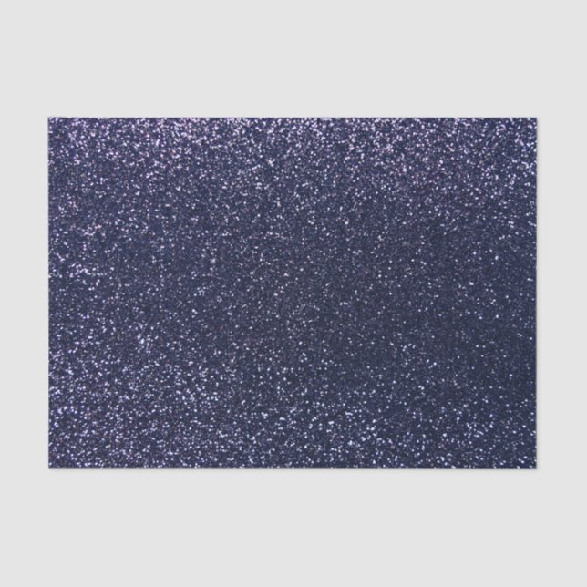 Navy blue glitter tissue paper (Front)