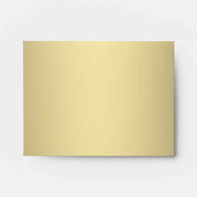 Navy Blue Gold Linen Envelopes (Front)