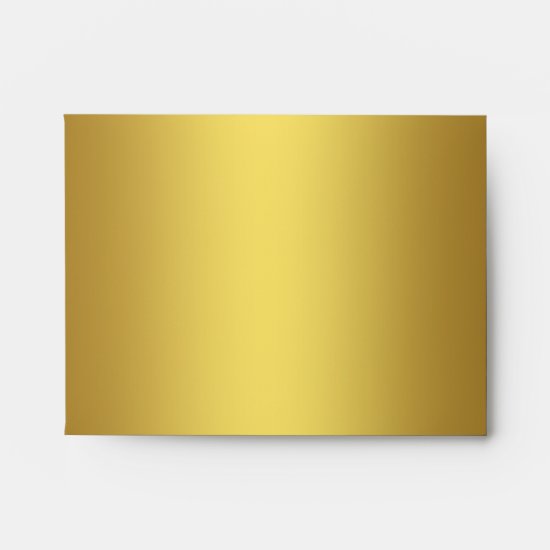 Navy Blue Gold Linen RSVP Envelopes