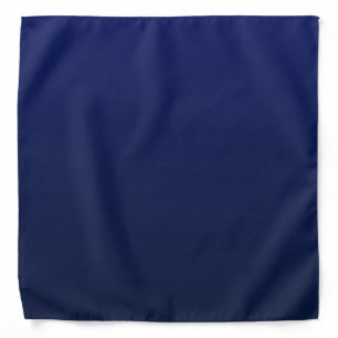 Navy Blue Gradient Deep Blue Bandana