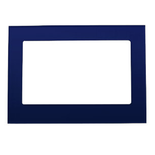 Navy Blue Gradient Deep Blue Magnetic Frame