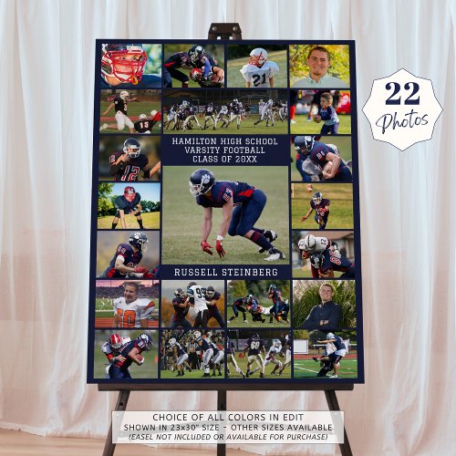 Navy Blue High School Senior Sports 22 Photos