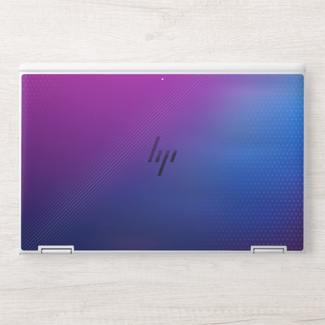 Navy Blue HP EliteBook X360 1040 G5/G6 Laptop Skin (Front)