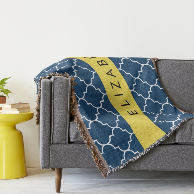 Quatrefoil blanket online