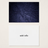 navy blue leather texture (Front & Back)